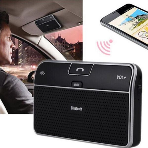 

wireless bluetooth hands-multipoint car sun visor speakerphone speaker kit