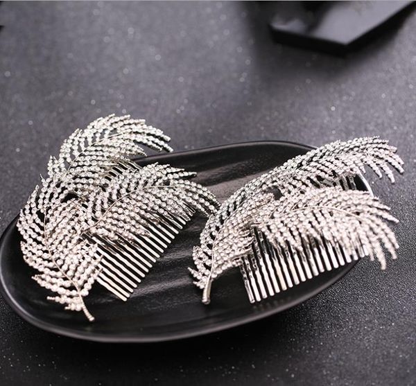 

the bride wedding dress bride bride rhinestone tiara jewelry ornaments, Silver