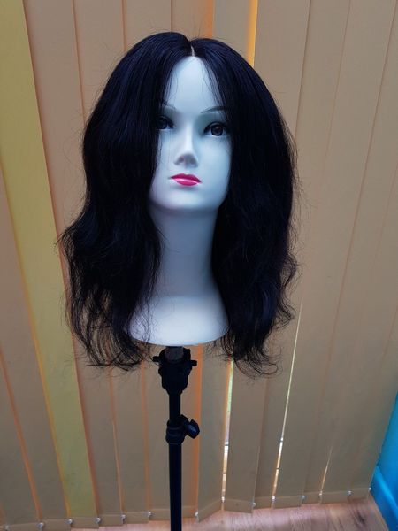 

trendy women's synthetic black curl hair wigs cos, Black;brown