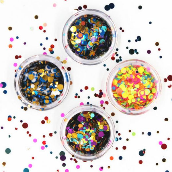 

1pcs sell dream rectangle square nail/body/eye glitter powder paillettes diy nail art women superfine decorations fashion, Silver;gold