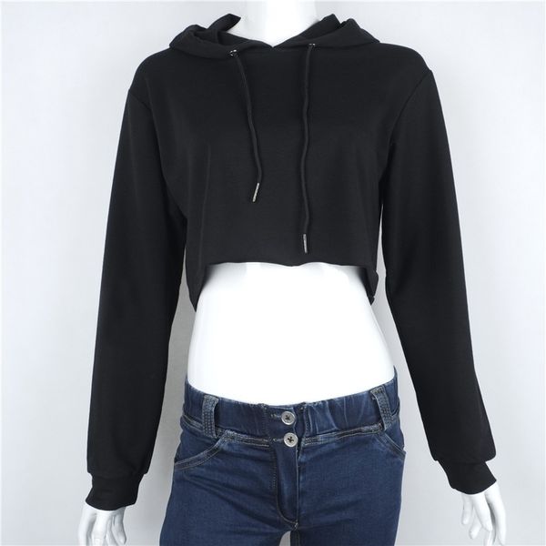 

Nclagen Women Slim Fashion Casual Loose Punk Hooded Hoodie Long Sleeve Stylish Crop Top Spring Autumn Thin Sweatshirt Khaki Tracksuit