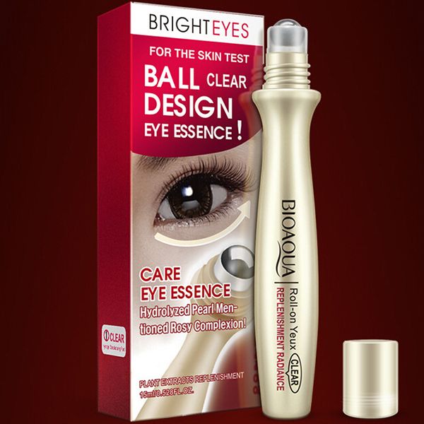 

2019 new bioaqua eyes care ball design eye essence moisturizing firming eye serum ageless beauty eyes massage improvement dark circle new