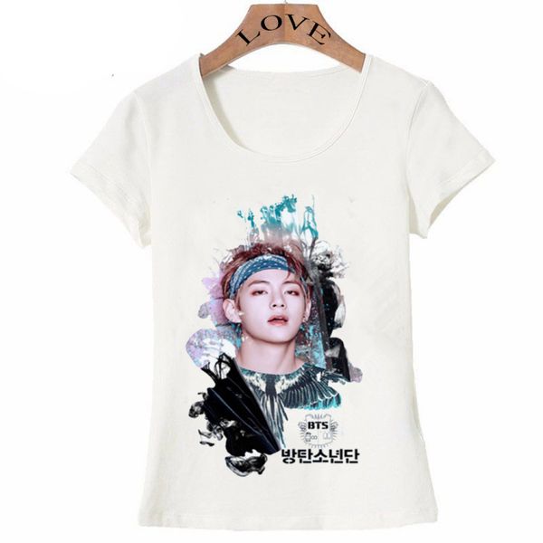 camisetas de bts para mujer