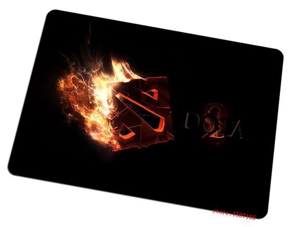 Dota 2 Mouse Pad Fire Logo Mousepads Best Gaming Mouse Pad Speed Face Gamer Large Personalized Pads Keyboard Cool Computer Wrist Rest Custom Mouse Pad