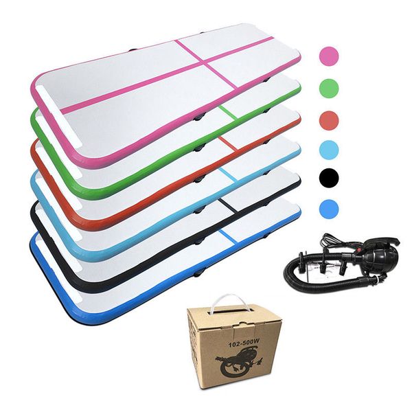 

airtrack 3*1*0.1m inflatable air tumble track olympics gym mat yugo inflatable air gym air track home use pump
