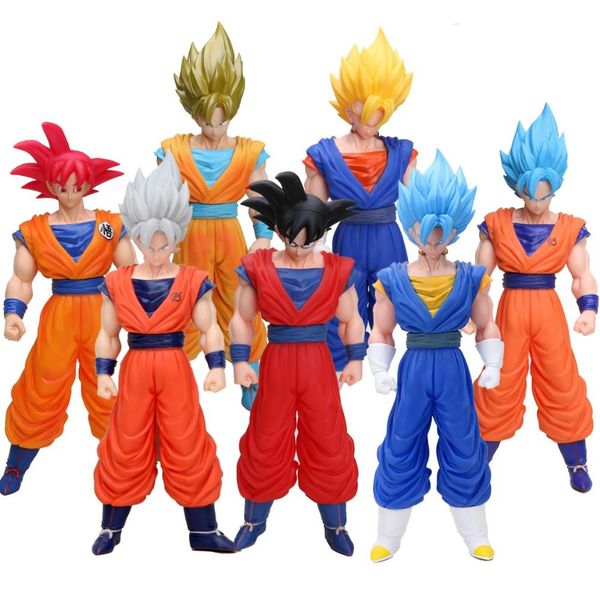 2019 Dragon Ball Z 15inch Action Figure Dragon Ball Z Super Saiyan Son Goku Vegetto Special Goku Ultra Instinct From Guoli0005 2614 Dhgatecom