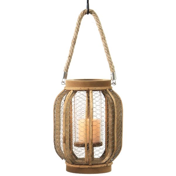 

кованая сетка свеча фонарь с ветрозащитным стеклянным цилиндром американский промышленный стиль висит ураган лампа с джутовой ручкой