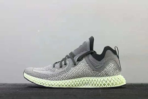 

with box)alphaedge 4d sneaker men white grey 4d running shoes