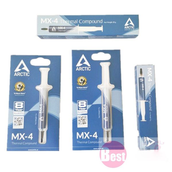 

Boxed Arctic CPU Thermal Grease MX-2 MX-4 Thermal Grease Glue Cooling Thermal Paste Silicone Grease with Scraper