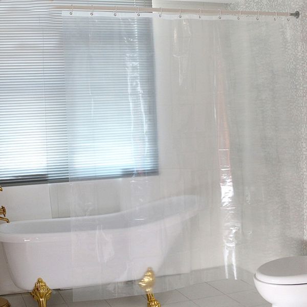 

waterproof transparent shower curtain peva bath shower bathroom screen