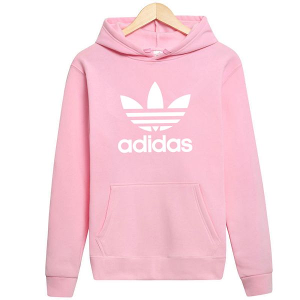 rosa adidas hoodie