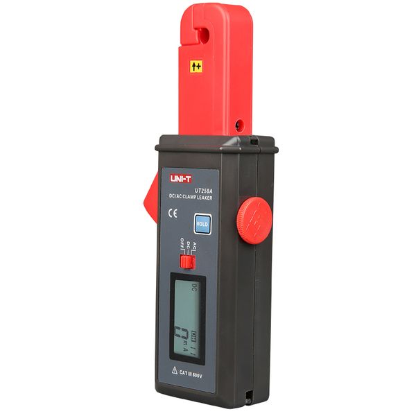 Uni-t ut258a ac/dc medidores de amperímetro amperâmerado medidor analógico de vazamento do medidor de corrente testador de corrente
