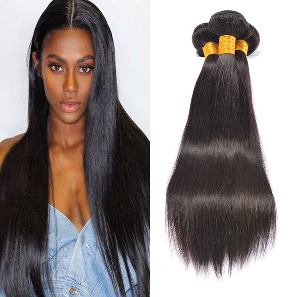 Best Price Raw Indian Straight Virgin Hair Bundle Deals 8a Mink