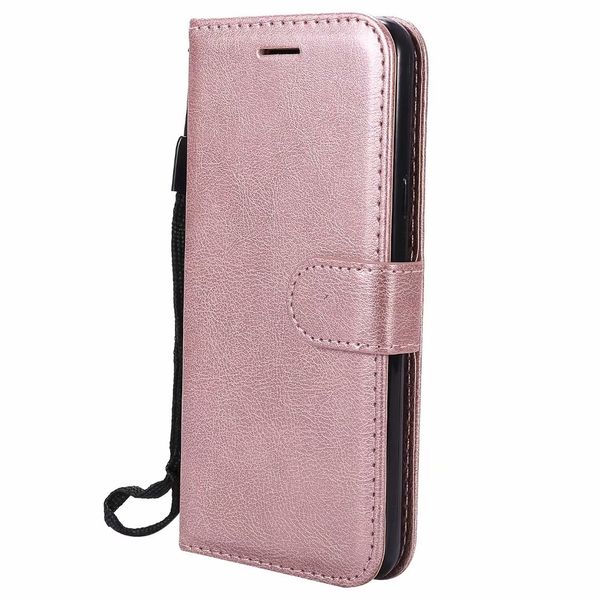 

wallet case for lg g6 mini flip back cover pure color pu leather mobile phone bags coque fundas for lg g6 mini