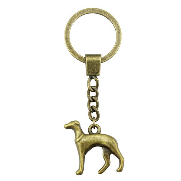 

6 pieces key chain women key rings couple keychain for keys dog 20x20mm, Slivery;golden