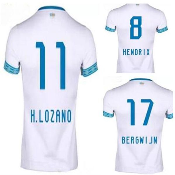 

ToP 2018 new mens Customized Eindhoven H.LOZANO Thai Quality Soccer Jersey Shirts,Pereiro 7 v. Ginkel 10 DE JONG 9 Arias 3 BERGWI JN 17 wear