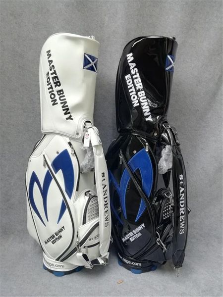 

luxury pg master bunny edition golf bag pu golf clubs bag 2colors