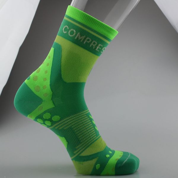 

compressprint new cycling socks men outdoor mount sports wearproof bike footwear for road bike socks running basketball, Black
