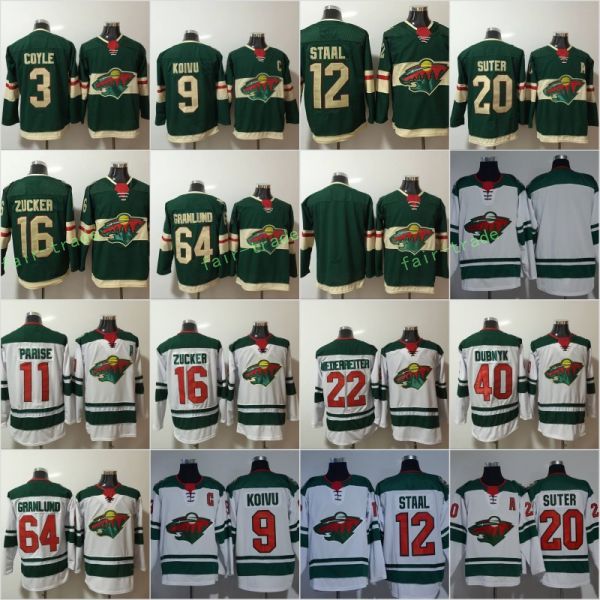 

2018 New Minnesota Wild 9 Mikko Koivu 11 Zach Parise 16 Jason Zucker 20 Ryan Suter 22 Nino Niederreiter 40 Devan Dubnyk Jerseys