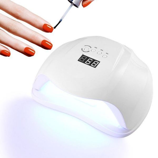 

54w lamp for manicure sunx uv led lamp 36 leds nail dryer for curing gel polish auto sensing nail manicure tool