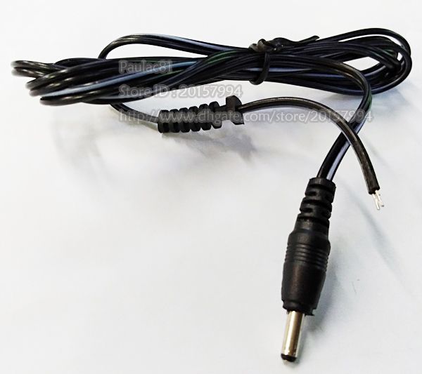 

dc 3.5*1.35mm male power plug connector adapter cable 1.5m/10pcs