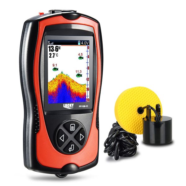 

lucky ff1108 - 1ct portable fish finder fishing gear