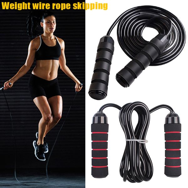 

jump rope adjustable skipping pvc wire jumping speed for women men boxing sport fitness ys-buy