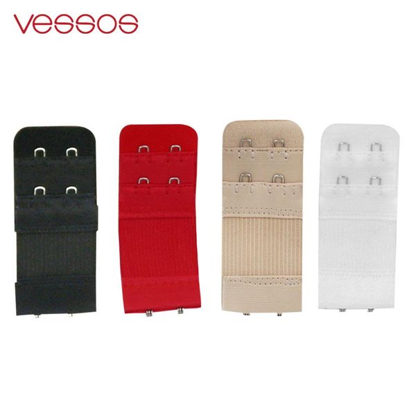 

bra strap extender clasp hook elastic 2 row 2/3 hooks converter adjustable, White;black