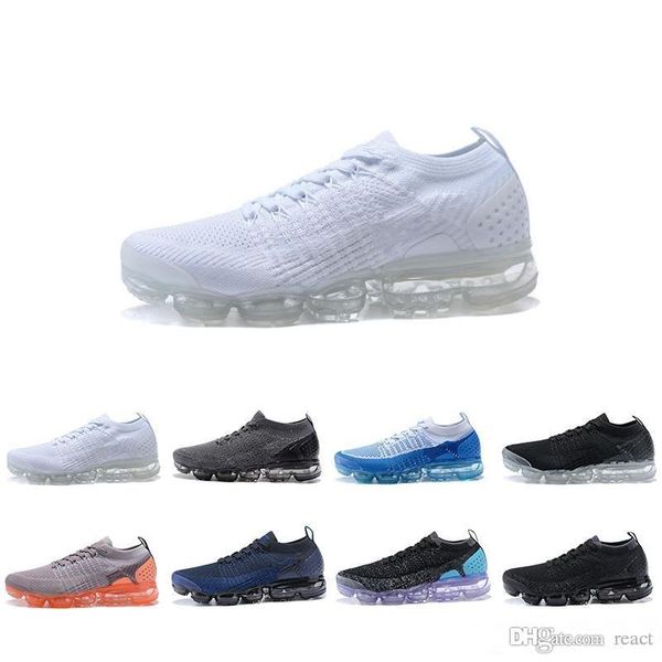 

new 2018 2019 2.0 men and women running shoes sneakers sports shoes black white hiking walking shoes