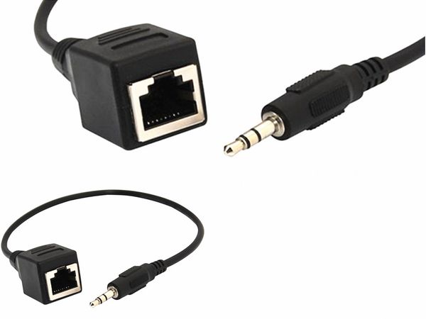 

RJ45 Женский + DC 3,5 мужской Кабель 0,3 м