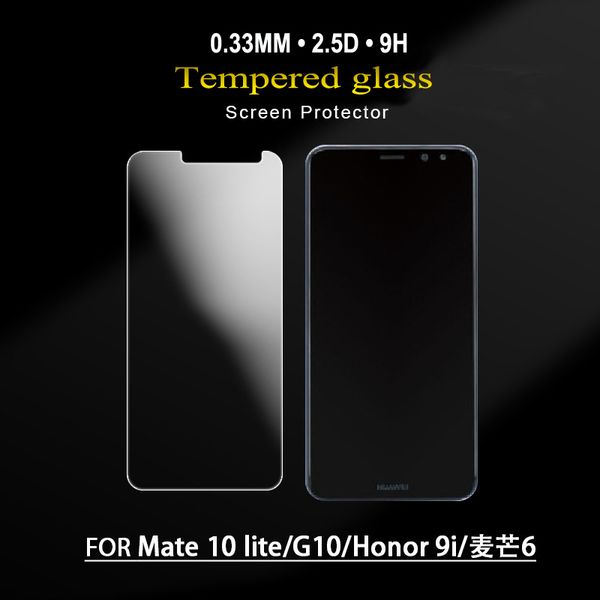 

new selling products mobile phone screen protector for huawei 6s/6x/l23 glass screen protector with retail package