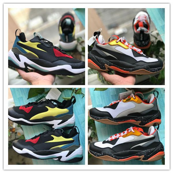 

Новые Pum Thunder Spectra Делает Старый Натуральная Кожа Повседневная Старый Папа Обувь Th