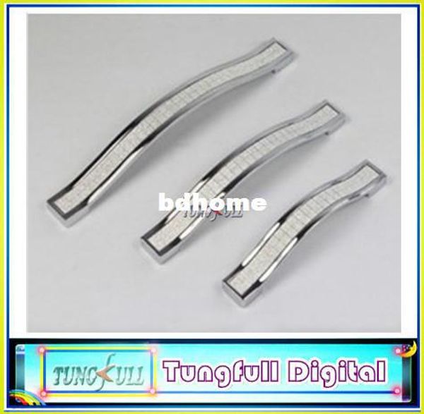 

2013 new15pcs crystal handles kitchen cabinet knobs zinc alloy drawer pulls (c.c.:96mm,length:105mm