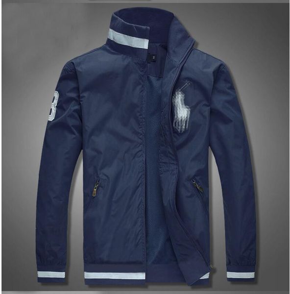 

hot sell ! men jacket BRAND coat tracksuit spring autumn leisure sport men's coat cotton sports wear jackets size M- 2XL