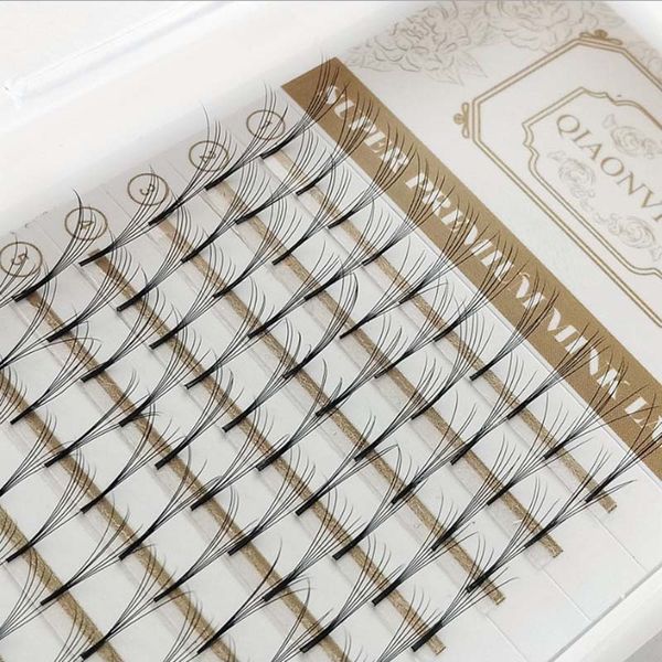 

Luxuriou 6d 0 07c ilk fal e eyela he thick cro individual flare la he beauty makeup co metic eye la he exten ion tool