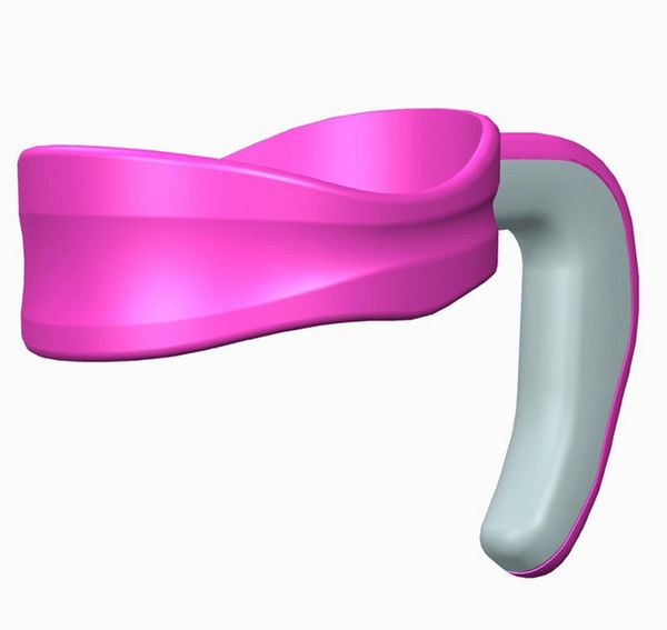 

5 colors drinkware handle 30 ounce handles single layer handle coolers cup 30 ounce holder for stainless steel mugs dhl free