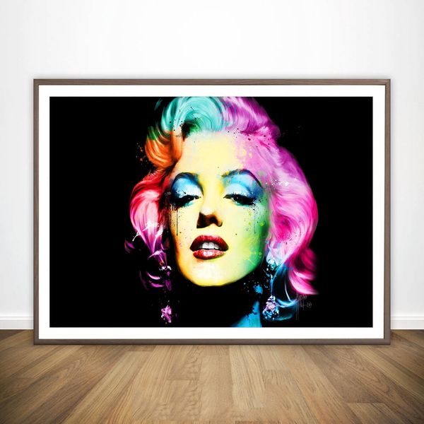 

marilyn monroe red lips movie star marilyn monroe art canvas print home children's bedroom the wall picture decorator