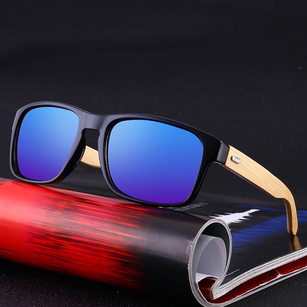

sunglass wood men women men retro female male bamboo sunglasses fashion brand design sun glasses shades masculino, White;black