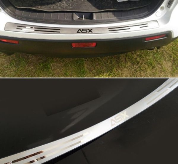 AOSRRUN Бесплатная доставка из нержавеющей стали после охранного заднего заднего бампера автомобильные аксессуары для Mitsubishi ASX 2012 2013