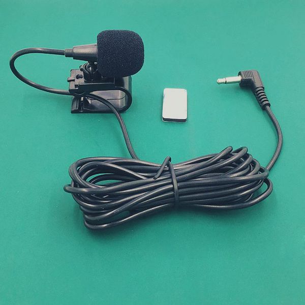 

new 3.5mm car radio stereo microphone bluetooth vehicle external mic for gps player enabled audio dvd csl2018
