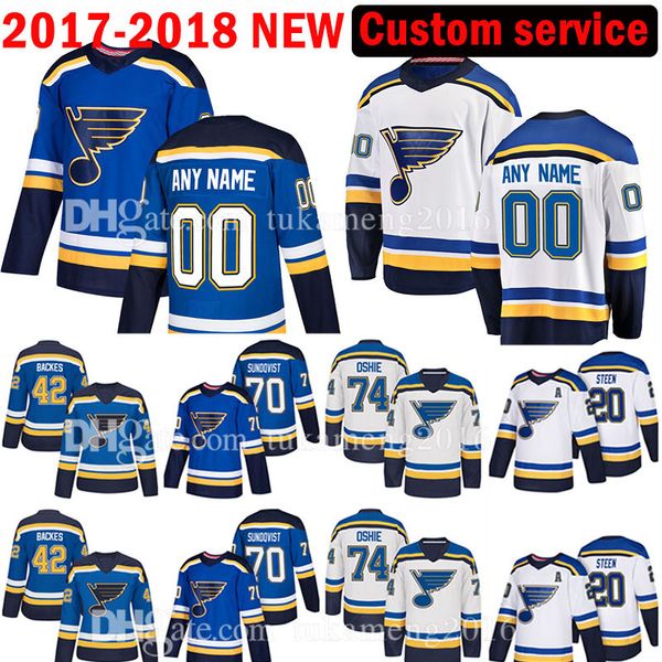 st louis blues custom jersey