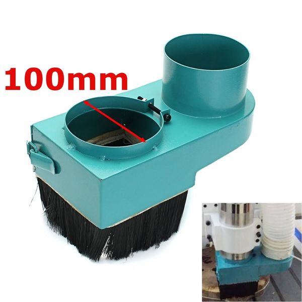 100mm Spindle dust cover CNC Rounter Vacuum Cleaner Dust protection for CNC woodworking engraving machine Dustproof removal