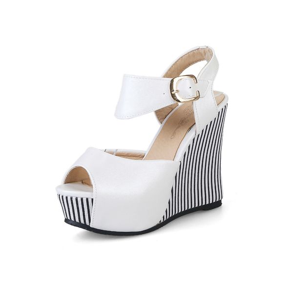 

Summer Women Shoes Party Beach Wear Sexy Fashion High Heels Wedges Ankle Wrap Women Sandals
