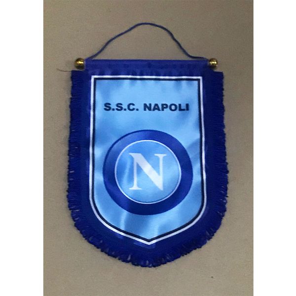 

Флаг Италии SSC Наполи вручая флаг 30 см*20 см размер украшения флаг баннер для дома с