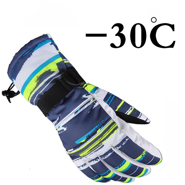 

as fish windproof waterproof thermal women man winter ski gloves snowboard snowmobile