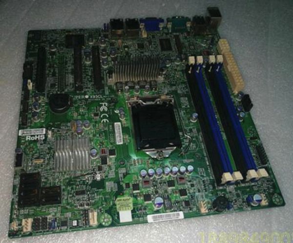 

x9scl-f lga 1155 intel c202 micro atx ddr3 server motherboard