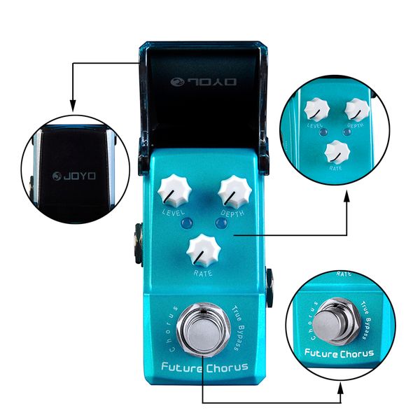 

serie ironman joyo jf-316 guitar effect pedal futuro chorus pedales mini pedal efecto true bypass