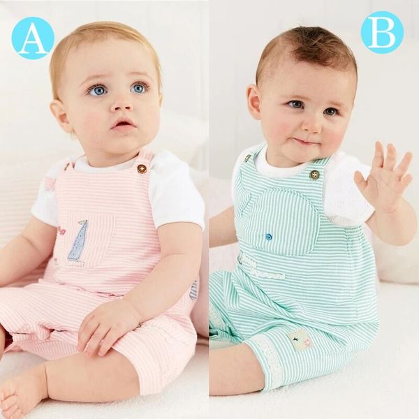 

baby boy clothing set 2016 summer cotton overalls for baby boys tshirt + sling letter pants infant clothes romper kid clothes, White