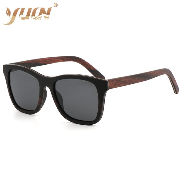 

new arriva fashion skateboard wooden sunglasses men women polarized sun glasses 56342, White;black