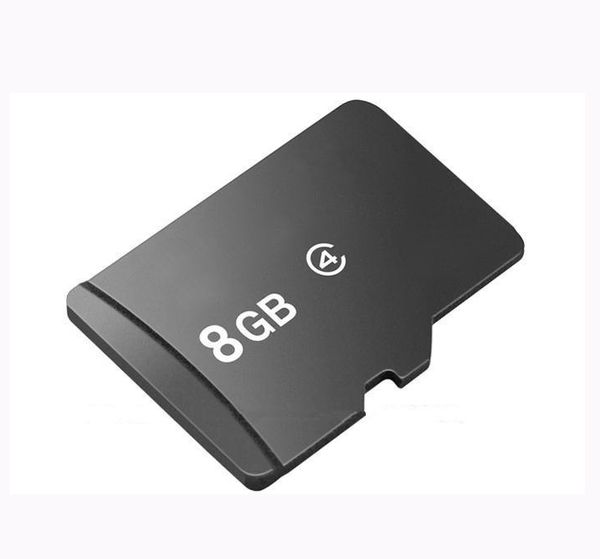 Gerçek Kapasite 8 GB Hafıza Kartı Orijinal Orijinal 8 GB Transflash TF Kart Adaptörü Cep Telefonu MP3 Adaptörü için Perakende Paketi ile